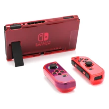 Funda Protectora Consola Switch Joycon Carcasa Protector Pantalla Util Vmingo Mexico - Rojo - Ver 2
