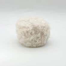 2/1pc 100g 钩针纱，彩虹混纺，奢华柔软人造毛皮纱球，羊毛纱，粗羊毛仿貂毛花式纱，粗羊毛手工编织纱，柔软纱 DIY 钩针编织纱线，用于衣服、圣诞帽