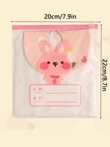 透明储物袋，用于 DIY 工艺品供应、运输包装袋、用于保持衣物清洁的磨砂拉链塑料袋、用于包装 T 恤、衬衫、文件、衣服的透明塑料服装袋塑料密封袋、可重复使用的磨砂可重复密封袋、医院包、孕妇必需品旅行储物袋整理器节省空间的储物袋鞋子化妆品旅行 - 彩色 - 查看 11