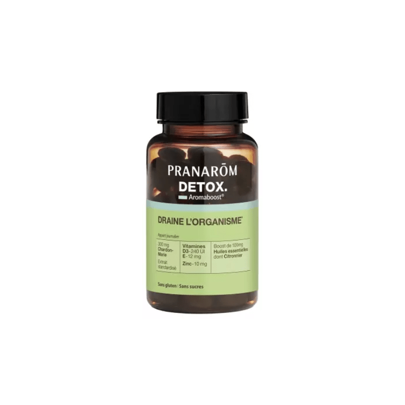  Pranarôm Aromaboost Détox 60 Capsules