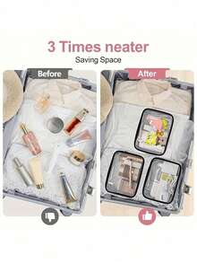 SpongeBob SquarePants SpongeBob PVC Travel Cosmetic Bag – Lightweight & Fade-Resistant Cosmetic & Toiletry Bag For Women & Girls, TSA-Compliant Portable Cosmetic Case, Easy-To-Wipe-Clean Design, Cosmetic Bag For Mothers, Teachers, Friends & Nurses, Gift Bag For Female Friends, Essential Storage Bag For School Vacations & Holiday Trips, Toiletry Bag For Back-To-School Supplies, Waterproof Toiletry Bag Make Up Bag - Black - View 3