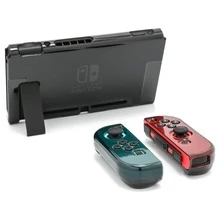 Funda Protectora Consola Switch Joycon Carcasa Protector Pantalla Util Vmingo Mexico - Negro - Ver 2