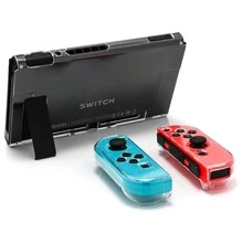 Vmingo Case Compatible With Switch Joycon Console Screen Protector - Clear - View 2
