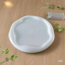 1 buc. Mucegai din silicon cu peisaj înzăpezit de Crăciun, potrivit pentru pasionații de rășină DIY