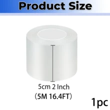 شريط عزل النوافذ الشفاف، شريط إحكام الأرضيات مقاوم للطقس بدون بقايا للنوافذ والأبواب - شفاف - مشاهدة 10