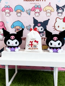 Drawstring Shoe Bag – Official Licensed Travel Organizer with Anti-Dust Design, Cute Bow Print for Gym School Travel, Durable Oxford Fabric with Drawstring Closure, Gift for Anime Fans & Collectors - 束口袋 - 查看 6