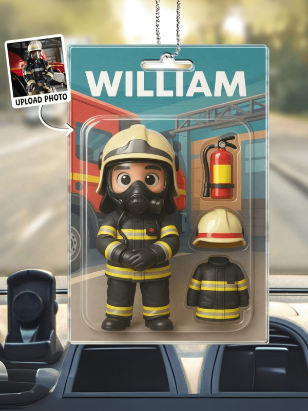 1 Piece Custom Cartoon Grandma Acrylic Keychain Figure Toy With Accessories Gift Pack, Vintage Style Brown Outfit Cute Character Design Ornament, Personalized Car Rearview Mirror Pendant Decoration For Christmas Halloween Birthday Party Family Friends Warm Ambience Gift