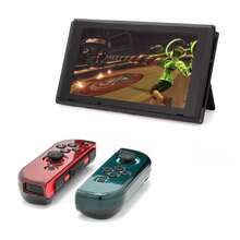 Funda Protectora Consola Switch Joycon Carcasa Protector Pantalla Util Vmingo Mexico - Negro - Ver 3