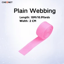 1pc PP Webbing Canvas Polyester Ribbon, Suitable For Backpack Binding, Bag Crafts DIY, Belt Bags, Pet Supplies