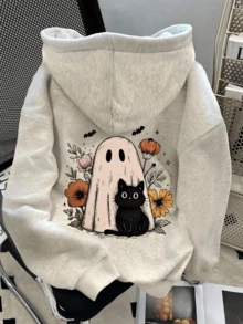 Women Sweatshirts - Light Grey - View 1