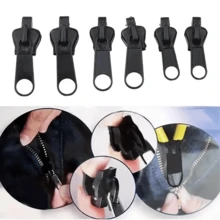 6pcs/12pcs Instant Zipper Repair Kit, Universal Design With Multiple Sizes, Replaceable Zipper - Multicolor - View 11