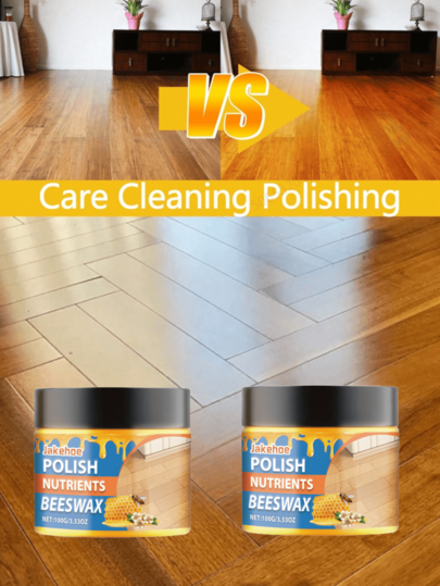 Wood Care Polishing Beeswax - Furniture Restorer & Polisher, Cleans & Protects Wood Surfaces. It Can Protect Wood From Damage And Wear, Extend The Lifespan Of Wood, And Help Keep Your Wood Surfaces Looking Cleaner Without Frequent Cleaning And Polishing. It Forms A Protective Barrier To Help Prevent Water And Dust While Giving Your Wood A Beautiful Shine.