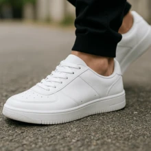AlR White Tennis Shoes For Men And Women Quality Comfort Immediate Shipping Everyday Promotion - Không khí trắng - Xem 4