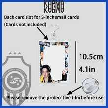 <KARMA>STRAYKID/SKZ/Kpop/粉丝周边照片框钥匙扣，可放置照片/拍立得的创意钥匙扣，可插入照片的包包挂饰钥匙圈，精致小巧的吊坠，适合作为节日、万圣节、生日礼物 - 彩色 - 查看 3