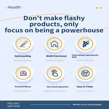 Electric Fruit & Vegetable Peeler, One-Touch Operation, Auto Ejection System - High-Strength Plastic Structure, Curved Blade Technology, Suitable For Grapes, Garlic, Apples, Potatoes, Tomatoes, Etc. - For Home And Commercial Kitchens, Compact Design With Sliding Chute And Collection Tray - Durable And Easy To Clean Automatic Peeler