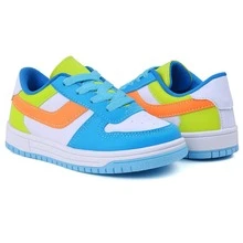 DukKids Babe Children's Casual Men's Sneakers - 藍色 - 查看 1