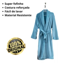 Attuale Antiallergic Unisex Corttex Microfiber Bathrobe - 水 - 查看 5