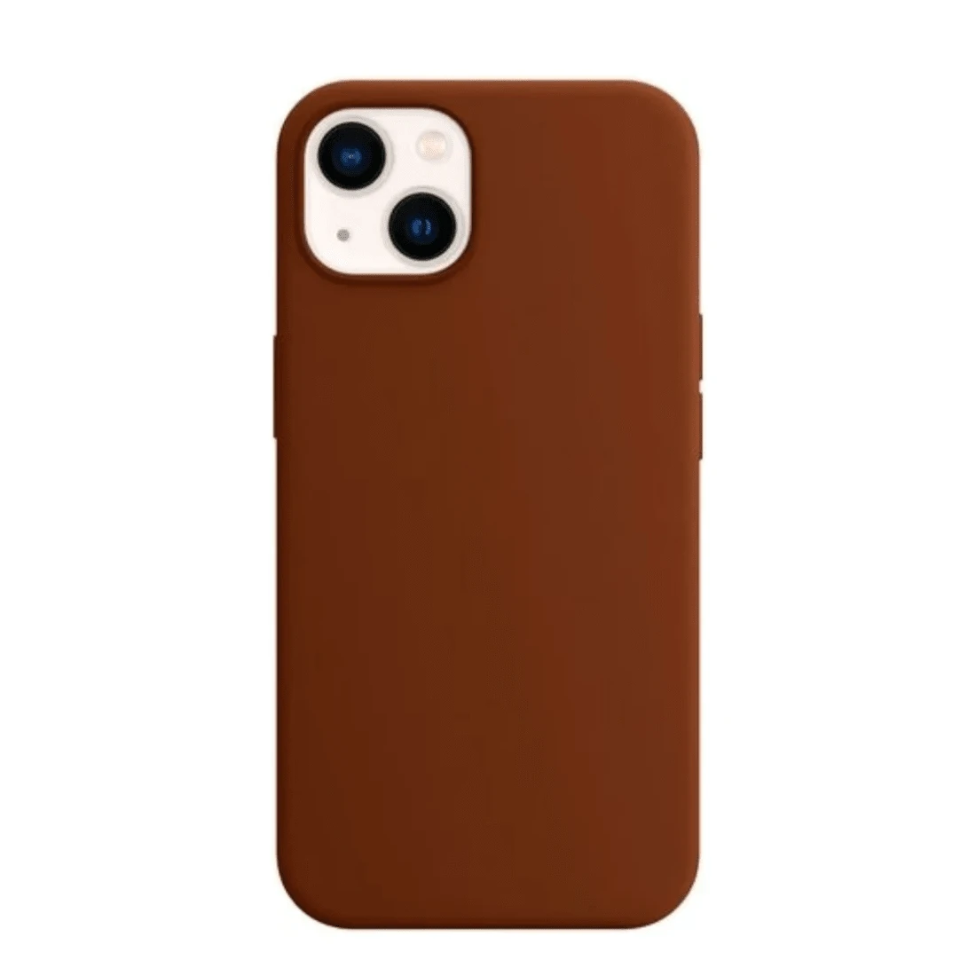 Cover Case Silicone Velvety Premium Protection For IPhone 17 17Air 17pro 17promax - Rust Brown - View 1