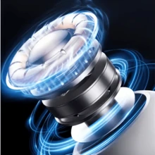 Original Pro3s Leather Texture TWS Wireless Earphones, Bluetooth 5.3 Compatible, With Microphone, 160 MAh Battery - Multicolor - View 2