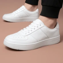 AlR White Tennis Shoes For Men And Women Quality Comfort Immediate Shipping Everyday Promotion - Không khí trắng - Xem 3