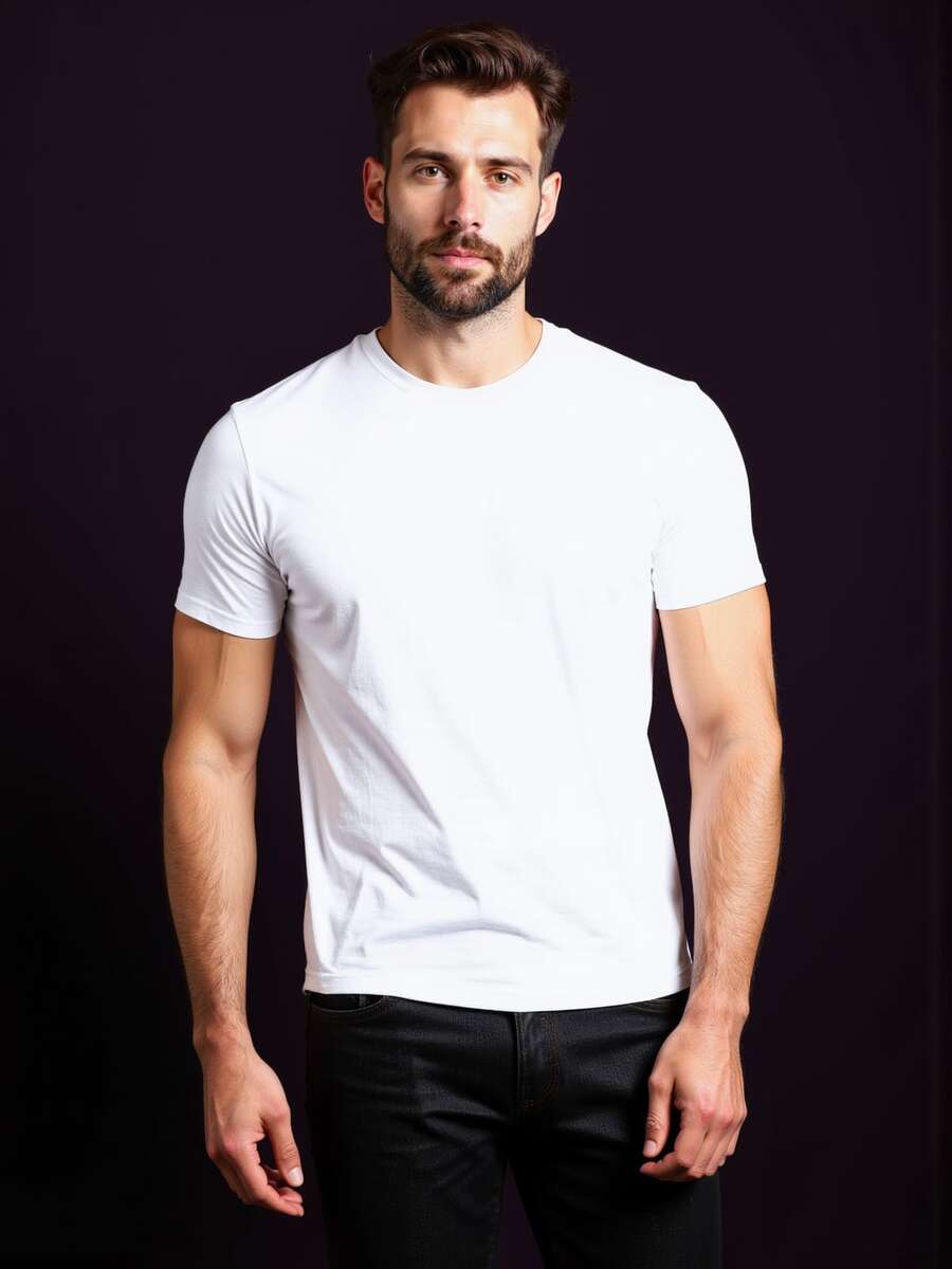 Debex Men T-Shirts & Tanks - 白色 - 查看 1