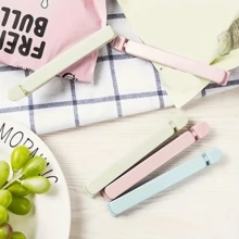 5 piezas/paquete Tamaño grande / 10 piezas/paquete Clips de plástico mixtos para sellar alimentos