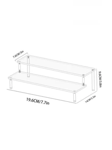 Multi-Layer Acrylic Display Shelf, Perfume Storage Rack With Lockable Shelves - Transparent Art Storage Rack, Suitable For Halloween And Christmas Decoration - Multicolor - View 15
