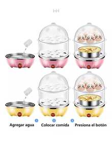 Electric Egg Steamer Boiler Egg Cooker Machine - 黃色 - 查看 3