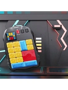 超强逻辑思维华荣路滑动电子拼图积木智能益智玩具，500个难度级别，由易到难，挑战模式支持多人竞技，儿童益智玩具，男孩女孩皆宜的礼物 - 彩色 - 查看 13