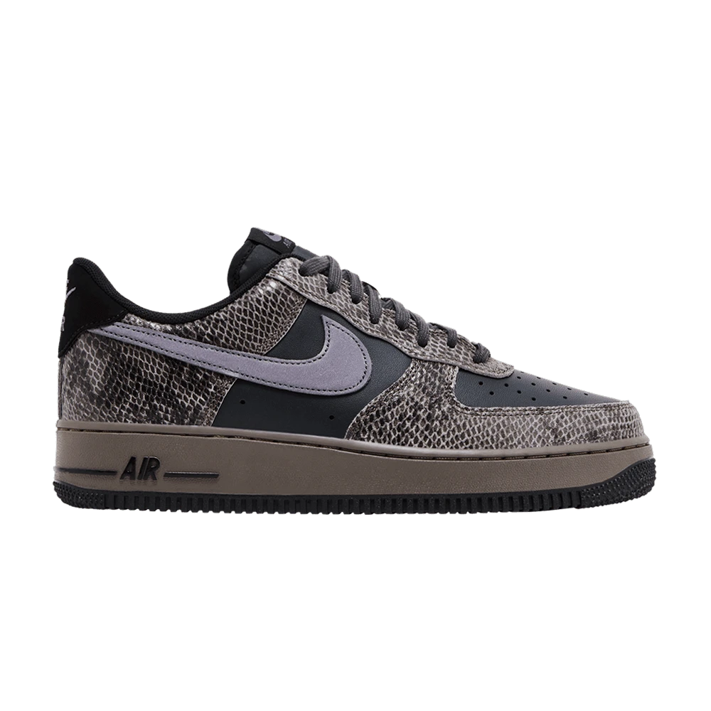 Nike Air Force 1 '07 LV8 'Snakeskin Pack - Off Noir' (Unisex) Off Noir/Light Carbon/Cave Stone HF2898-001 Spring New - màu đen - Xem 1