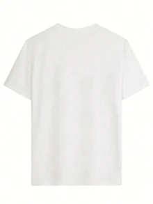 New Women's Summer Casual T-Shirt With Retro Floral Print From Mexico - Comfortable And Slightly Stretchy, Perfect For Outdoor Activities In Summer. | Casual Streetwear | - 白色 2 - 查看 3