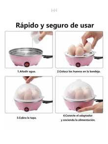 Electric Egg Steamer Boiler Egg Cooker Machine - 黃色 - 查看 4