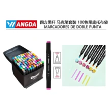 Mega Pack de Plumones de Colores Profesionales – Sets de 80, 100, 120 y 168 Piezas con Tonos Vivos, Amplia Gama Cromática y Doble Punta para Dibujo, Lettering, Ilustración, Manualidades y Proyectos Creativos - Multicolor - Ver 6