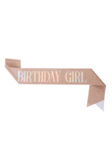 Birthday Sash, Women's Birthday Sash Suitable For Birthday Party, Birthday Sash Small Gift , Perfect For Birthday Celebrations, Birthday Party