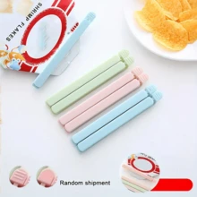 5 piezas/paquete Tamaño grande / 10 piezas/paquete Clips de plástico mixtos para sellar alimentos