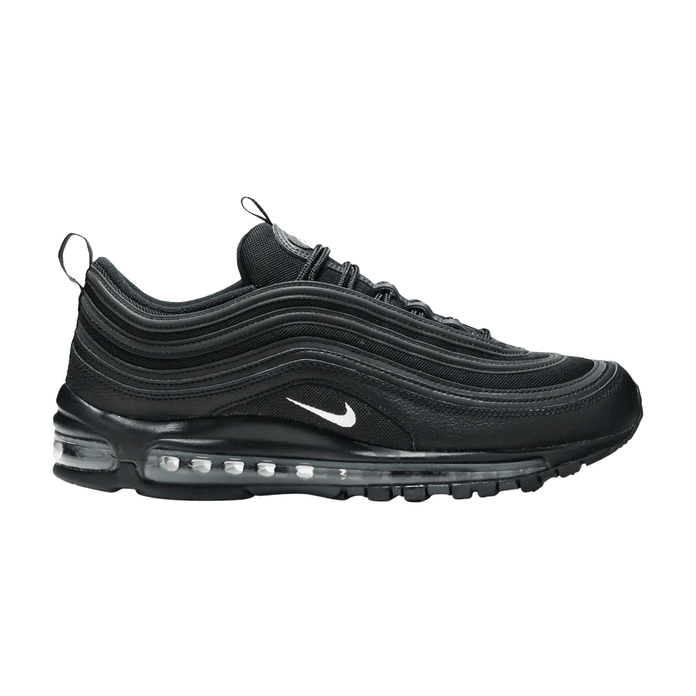 Nike Air Max 97 'Black Terry Cloth' (Unisex) Black/White-Anthracite 921826-015 Summer New - màu đen - Xem 1