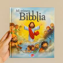 Mi Primera Biblia Infantil Ilustrada libro Mi Primera Biblia Infantil Ilustrada edicion ilustrada para ninos relatos adaptados lenguaje sencillo imagenes color enseñanza valores religiosos lectura infantil perfecta para regalo educativo - Multicolor - Ver 1