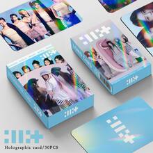 KPOP IL LIT 全息小卡 NOT CUTE ANYMORE 30张全息卡 NMIXX 92张（60张Lomo双面卡+32张贴纸） 124张（60张全息卡+64张贴纸） 明星粉丝周边商品 小礼物 节日礼物 - 彩色 - 查看 2