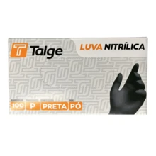 Disposable Gloves Powder-Free Disposable Nitrile Gloves Resistant Nitrile Gloves 100 Units Various Colors - màu đen - Xem 2