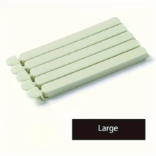 5 piezas/paquete Tamaño grande / 10 piezas/paquete Clips de plástico mixtos para sellar alimentos