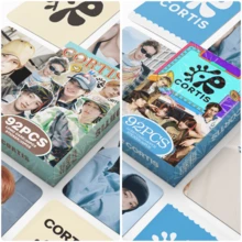 92张/盒 高清明星照片卡，KPOP粉丝周边，演唱会专辑周边，收藏卡，圣诞礼物，小礼物，收藏品 - 彩色 - 查看 2
