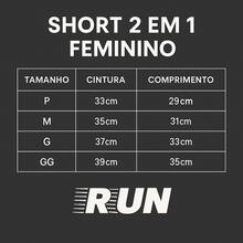 Women's 2 In 1 Shorts Men's Gym Running Workout Shorts With Elastane - 白色 - 查看 3