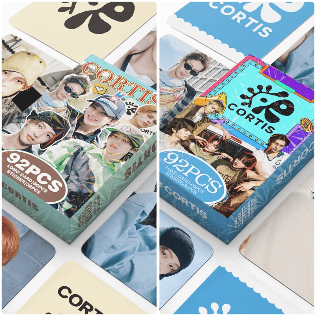 92张/盒 高清明星照片卡，KPOP粉丝周边，演唱会专辑周边，收藏卡，圣诞礼物，小礼物，收藏品 - 彩色 - 查看 1