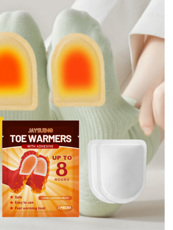 Warm Foot Stickers Winter Warm Artifact Self-Heating, Small And Portable Foot Pads, Quick Heating, Warm Foot Stickers, A Bag Of Two Pieces (Old Packaging And New Upgrades Shipped Randomly, Thank You For Understanding)