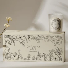 3/Hộp/1 nến cốc cát sáng tạo, nến thơm làm từ sáp đậu nành tự nhiên, có nhiều hương thơm cho bạn lựa chọn. Được làm từ hương thơm thực vật tự nhiên, bao gồm hương hoa và hương trái cây. - trắng - Xem 3