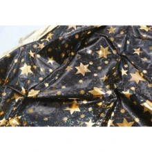 Set mantello e cappello da mago per Ognissanti | Mantello da strega con stampa a stelle | Costume da Ognissanti per bambini e adulti, outfit per cosplay e travestimento - nero - Visualizzare 8