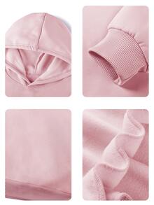 Áo nỉ dài tay in họa tiết, kiểu dáng thường ngày, dành cho bé gái tuổi teen, giữ ấm tốt, thích hợp cho mùa thu/đông - Áo nỉ vui nhộn và đầy màu sắc khơi gợi trí tưởng tượng của các bé. - Hồng - Xem 6