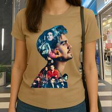 Luan Santana Fan T-Shirt Launch Premium Mesh - 米色 - 查看 2