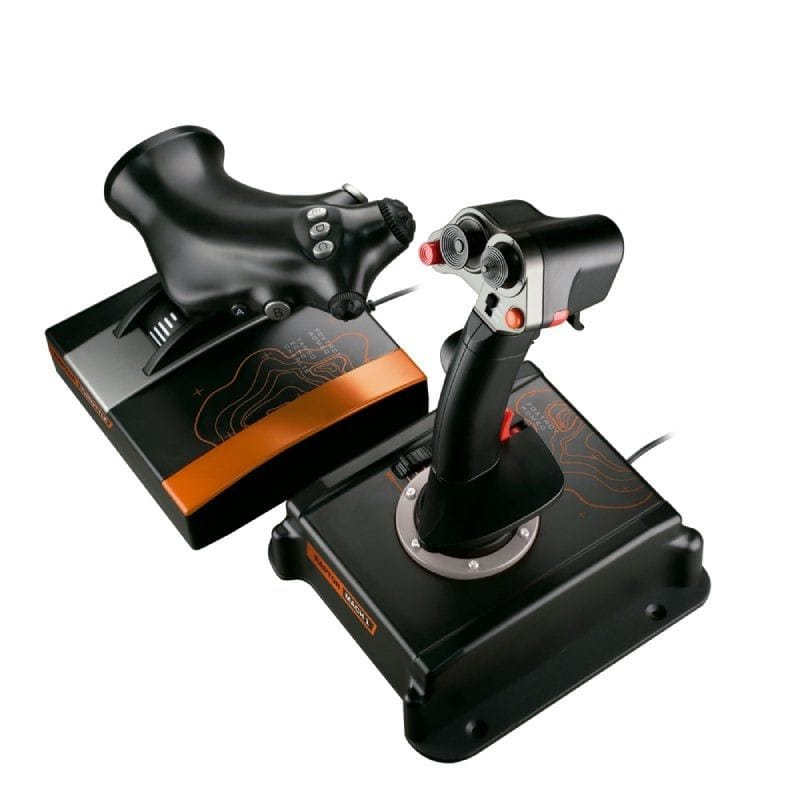 FR-TEC - RAPTOR MACH 1 HOTAS フライトスティック、コントローラーコンボ ジョイスティック、スロットル（PC用 ...