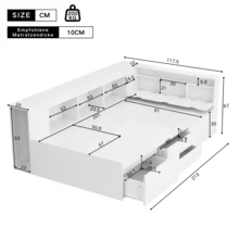 Beds - White - View 7